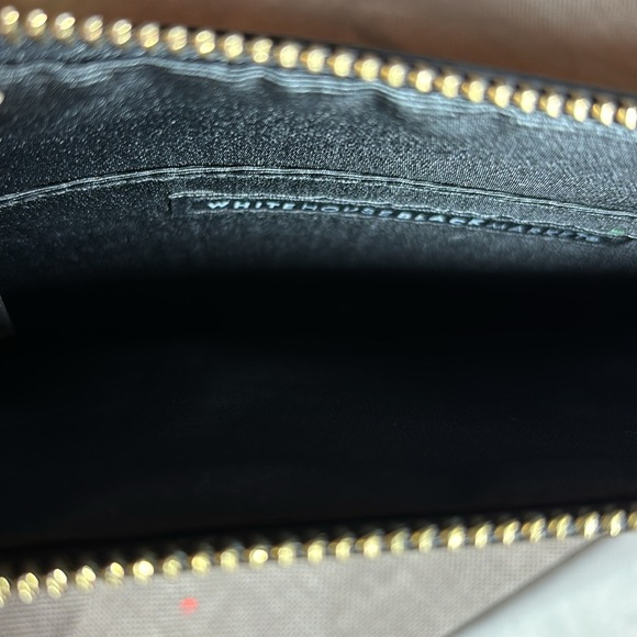 White House Black Market Floral Studded Pouch Bag Clutch Purse - Picture 5 of 7